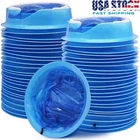 50-PACK Disposable Emesis Vomit Puke Throw-up Barf Bags Air Sea Car Sickness Aid New. Price: $12.77.