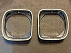 1974 Chevy Nova Headlight Bezels Set Pair Lh Rh Oem Gm Used. Price: $95.00.