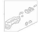 Genuine Mercedes-benz Housing 209-680-00-50 New. Price: $197.60.