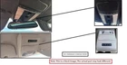 Gry Overhead Console Oem 21-24 Toyota Sienna Used. Price: $75.00.