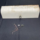 1961-66 Ford F100, F250 Glove Box Door With Hardware, Wimbledon White, Oem Used. Price: $35.00.