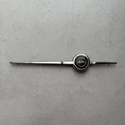 1962 Chevy Impala Dash Chrome Trim Emblem Molding Fascia Panel Used. Price: $44.99.