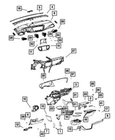 Genuine Mopar 2015-2024 Chrysler Pacifica Glove Box Lock Cylinder 68239829AA New. Price: $18.89.