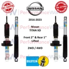 Bilstein Front 2" Rear 1" Shock Absorber Set For 16-23 Nissan Titan Xd 2WD / 4WD New. Price: $553.06.