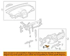 Gm Oem 16-22 Spark Instrument Panel-striker 95441492 New. Price: $37.35.