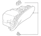 Genuine Mercedes-benz Glove Compartment Housing 238-680-35-00-8U09 New. Price: $558.75.