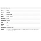 2002 Lexus LS430 Glove Box 5544150060 Gebraucht. Price: $177.56.