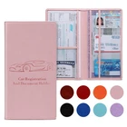 Peisicne Registration And Insurance Card Holder For Women Men, Pink New. Price: $19.99.