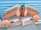 82-83 Toyota Celica Supra Rear Interior Door Panel Trim Terracotta Red MA61 Used. Price: $325.00.