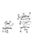 Genuine Mopar Opening Glove Box 7XE89TX7AA New. Price: $121.68.