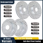 Fit For Honda Accord 08-17 Front Rear Brake Rotors Pads Drilled Slotted New. Price: $119.00.