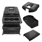 Fit Silverado Sierra 2014-2018 Center Console Lid Armrest Bench Seat Cover Black New. Price: $75.99.