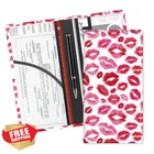 Aduqlzux Leather Reg Insurance Card Holder Red Lips New. Price: $27.99.