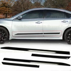 Fits 2013-2018 Nissan Altima Gloss Black Side Door Body Moldings Oe Style New. Price: $66.72.
