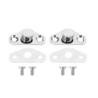 C5AZ-6222008-SS Scott Drake Door Latch Striker Plate Set Stainless Steel New. Price: $86.59.