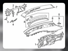 Genuine Gm Dark Atmosphere Instrument Panel Extension 84997715 Escalade V New. Price: $390.00.