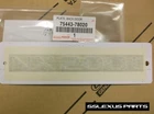 Lexus (2015-2018) Genuine Rear Trunk Door "NX200T" Logo Emblem Badge New. Price: $29.66.