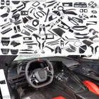 Real Dry Carbon Fiber Full Interior Set Cover Trim Kit For Corvette C8 2020-25 New. Price: $148.99.
