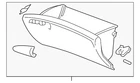 Genuine Honda Glove Box Assembly 77500-SNG-D03ZA New. Price: $102.65.