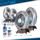 10PC Front Rear Drilled Brake Rotors Pads Kit For 2016 - 2021 Honda Civic New. Price: $173.82.