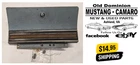 1967 Galaxie 500 Glove Box Door With Latch And Woodgrain Molding Used. Price: $74.99.