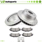 For Chevrolet Silverado 1500 Drilled Rear Brake Pads And Rotors Ceramic 330MM New. Price: $112.24.