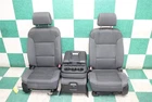 16' Sierra Black Cloth Split Bench Power Manual Seats Console Jumpseat Assembly Used. Price: $1155.19.