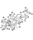 Genuine Mopar Glovebox Door Latch 5JM55BD5AC New. Price: $60.26.