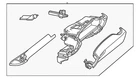 Genuine Mercedes-benz Glove Box Assembly 190-680-18-87-9C77 New. Price: $720.00.