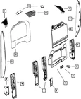 Genuine Mopar Glove Box Door 6BS29LA8AA New. Price: $169.58.