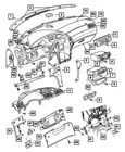 Genuine Mopar Glovebox Door Latch ZA131L2AA New. Price: $26.74.