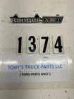 1973-1979 Ford Truck Ranger Xlt Glove Box Emblem #D6TB-1004460-BA Used. Price: $30.00.