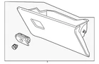 Genuine Gm F Door 85135030 New. Price: $106.92.