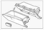 Genuine Gm Compartment 42843001 New. Price: $114.54.