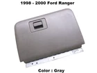 F87X1006015AE 98 99 Ford Ranger Front Dash Storage Compartment Glove Box Gray Used. Price: $69.00.
