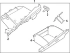 Genuine Nissan Glove Box Assembly 68500-5EE1A New. Price: $223.82.