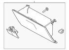 Genuine Ford Glove Box Assembly 9L3Z-1506024-AB New. Price: $102.05.