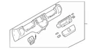 New Oem Dashboard Panel- Mercedes-benz (163-680-33-87-9B96) 16368033879B96 Nos. Price: $950.39.