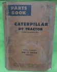Caterpillar D9 Tractor Torque Converter Drive Parts Book Catalog Manual Used. Price: $25.00.