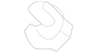 Genuine Mercedes-benz Holder 203-689-02-14 New. Price: $15.48.