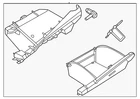 Genuine Nissan Glove Box Assembly 68500-5EE1A New. Price: $221.11.