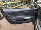 2015 Mustang Lh Driver Side Front Door Interior Trim Panel Black 21 Used. Price: $139.65.