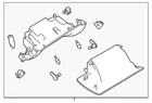Genuine Nissan Glove Box Assembly 68102-9HB0A New. Price: $131.28.