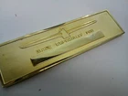 1978 1979 Ford Thunderbird Diamond Jubilee Gold Dash Owner's Plaque Used. Price: $100.00.