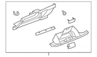Genuine Gm Glove Box Assembly 20925883 New. Price: $175.09.