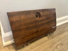 1987-1992 Cadillac Brougham Glove Box Compartment Door Wood Grain Used. Price: $45.00.