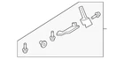 Genuine Audi Glove Box Assembly Hardware Kit 4M1-898-035 New. Price: $11.78.