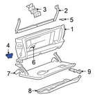 For Volkswagen Jetta 1999-2005 Glove Box Insulator New. Price: $58.25.