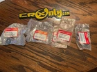 88-91 Honda Crx Glove Box Latch Striker, Hinges And Pins Nos New. Price: $225.00.