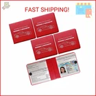 Suvnie 4 Pcs Car Registration And Insurance Holder, Vehicle Glove Box Organizers New. Price: $9.90.